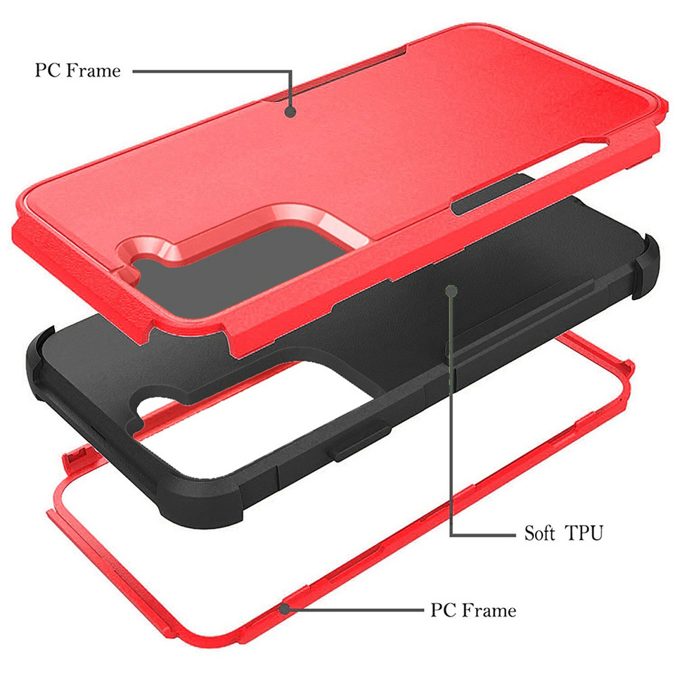 For Motorola Moto G Pure Hybrid Hard TPU Shockproof Military Grade Case Cover - Photo 31 sur 33