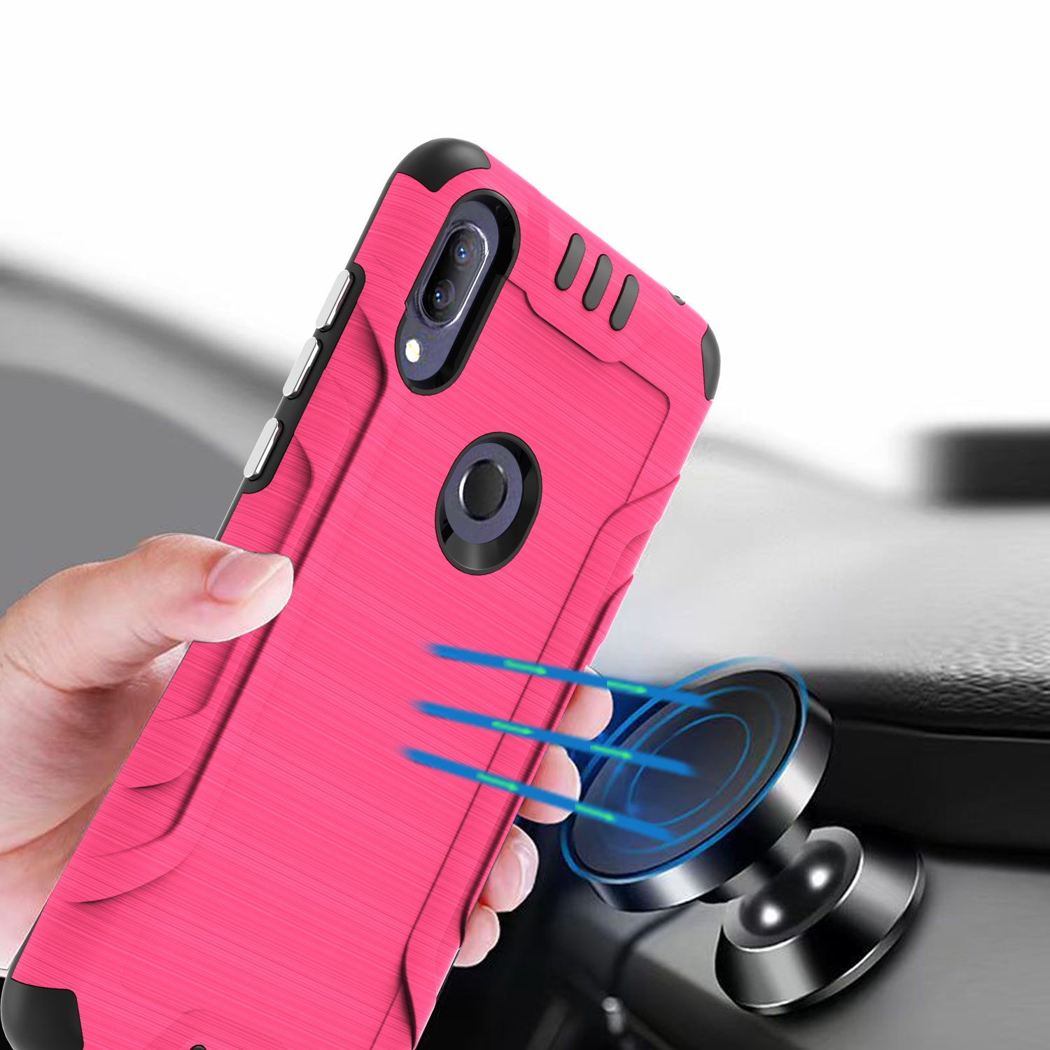 Funda rígida de poliuretano termoplástico con armadura delgada de doble capa para Nokia G300 híbrido - Imagen 56 de 83
