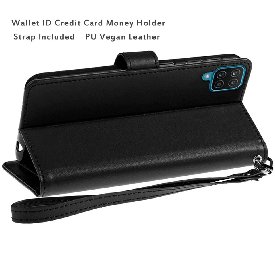 Funda billetera de cuero PU ranura para tarjeta de crédito con ranura para tarjeta de crédito para OnePlus Nord N20 5G - Imagen 12 de 21