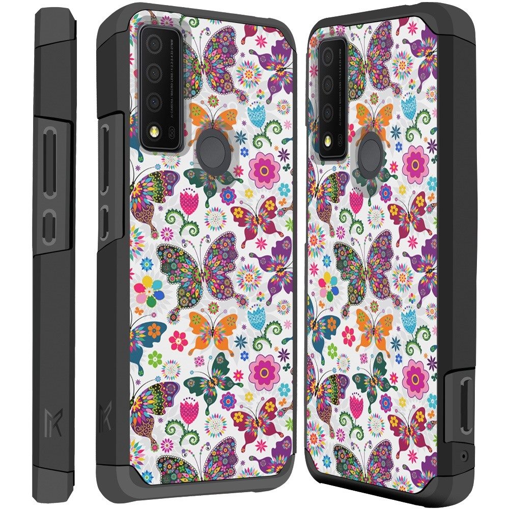 For TCL 30 XE 5G Design Pattern Slim Hard PC + TPU Hybrid Shockproof Case Cover - Picture 31 of 31