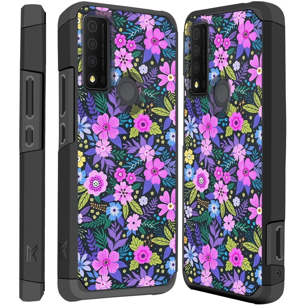 For TCL 30 XE 5G Design Pattern Slim Hard PC + TPU Hybrid Shockproof Case Cover - Picture 23 of 31