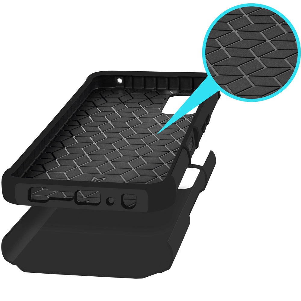 For TCL Stylus 5G Slim Shock Absorption Hybrid Hard PC TPU Gel Rubber Case Cover - Picture 13 of 108