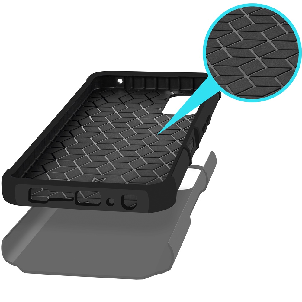 For TCL Stylus 5G Slim Shock Absorption Hybrid Hard PC TPU Gel Rubber Case Cover - Picture 51 of 108