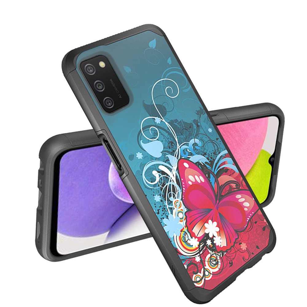 For TCL Stylus 5G Slim Shock Absorption Hybrid Hard PC TPU Gel Rubber Case Cover - Picture 88 of 108