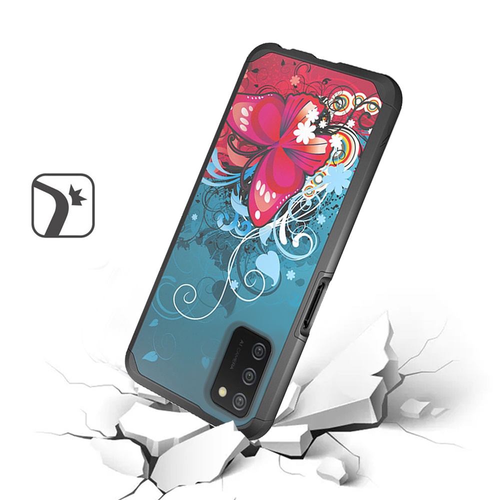 For TCL Stylus 5G Slim Shock Absorption Hybrid Hard PC TPU Gel Rubber Case Cover - Picture 90 of 108