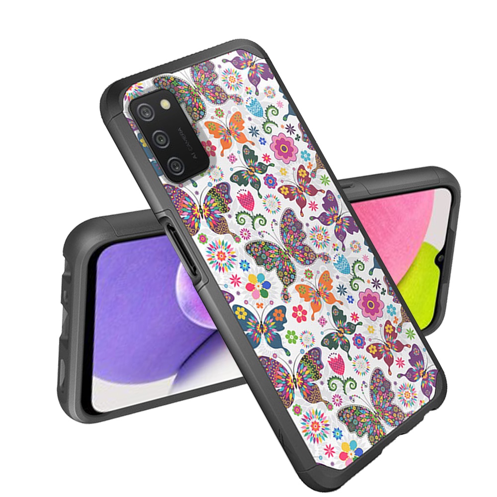 For TCL Stylus 5G Slim Shock Absorption Hybrid Hard PC TPU Gel Rubber Case Cover - Picture 106 of 108