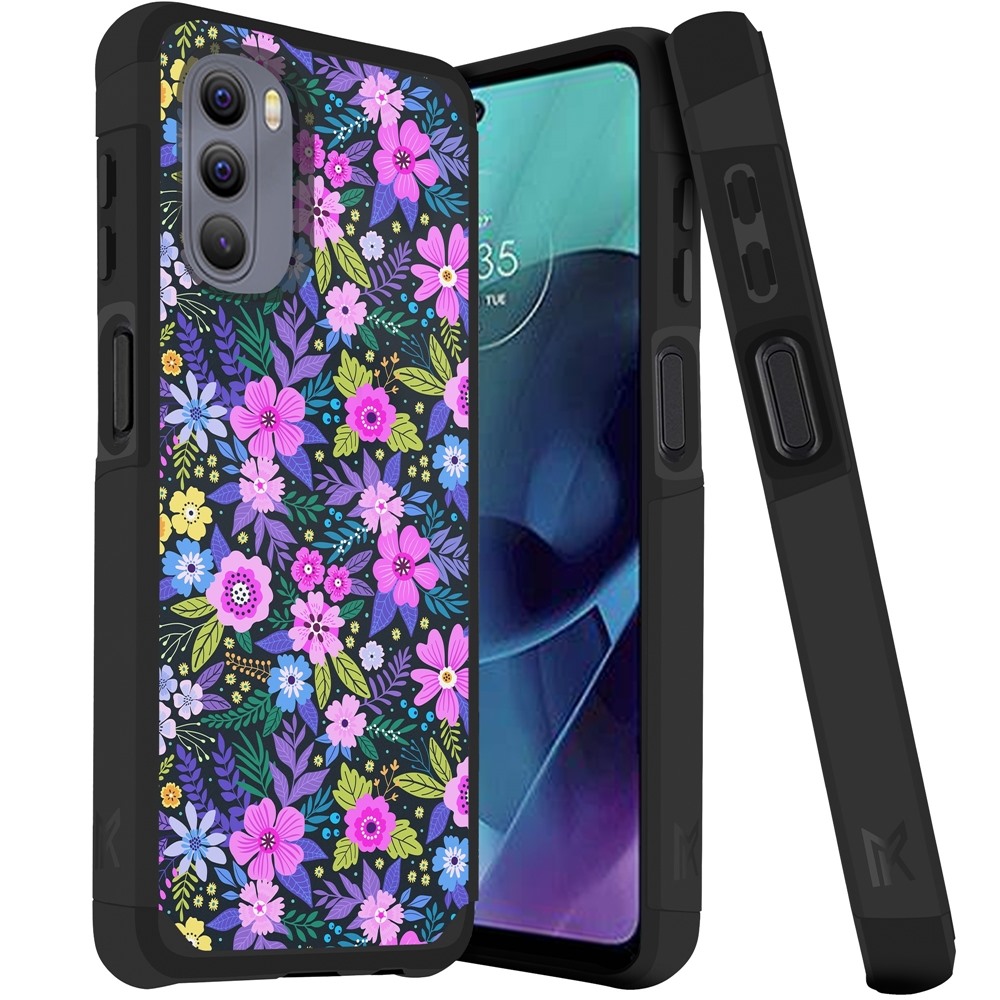 For TCL Stylus 5G Slim Shock Absorption Hybrid Hard PC TPU Gel Rubber Case Cover - Picture 91 of 108