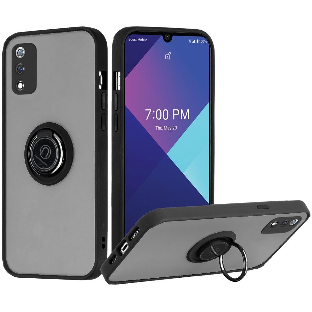 For Wiko Ride 3 Hybrid Shockproof 360° with Magnetic Metal Ring Stand Case Cover - Zdjęcie 12 z 33