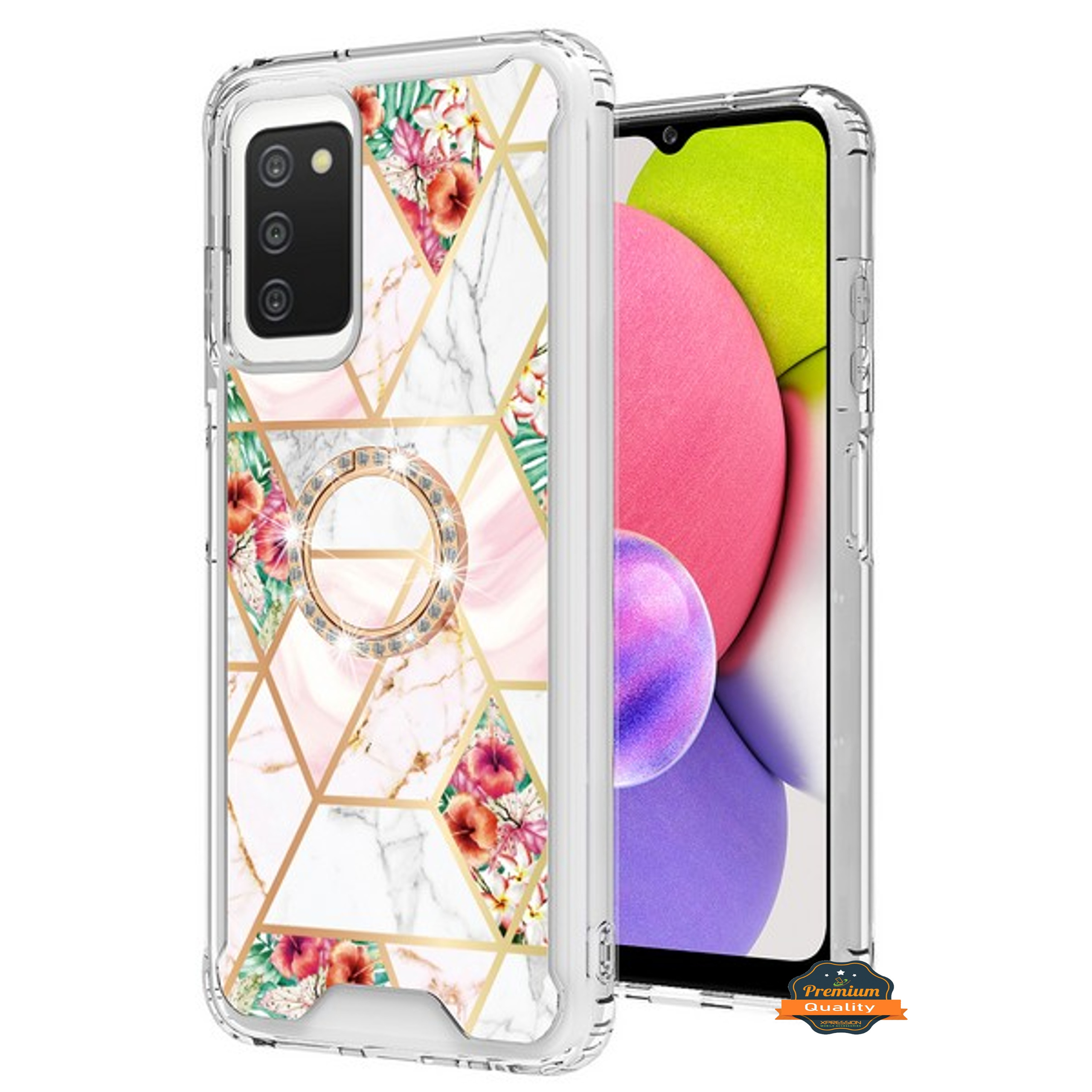 For Samsung Galaxy S23 /Plus /Ultra Fashion Design Hybrid Ring Stand Case Cover - Picture 13 of 44