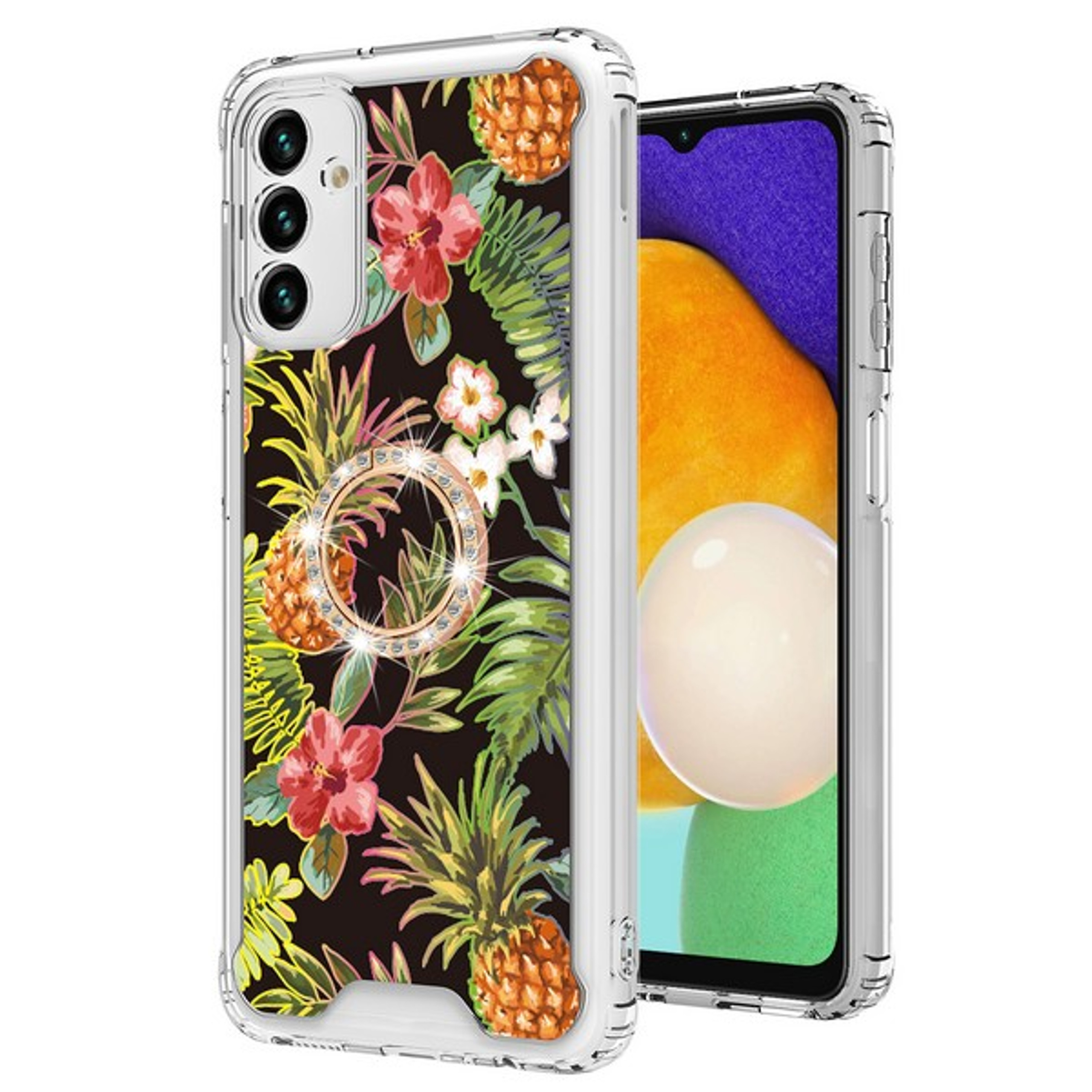 For Samsung Galaxy S23 /Plus /Ultra Fashion Design Hybrid Ring Stand Case Cover - Picture 21 of 44