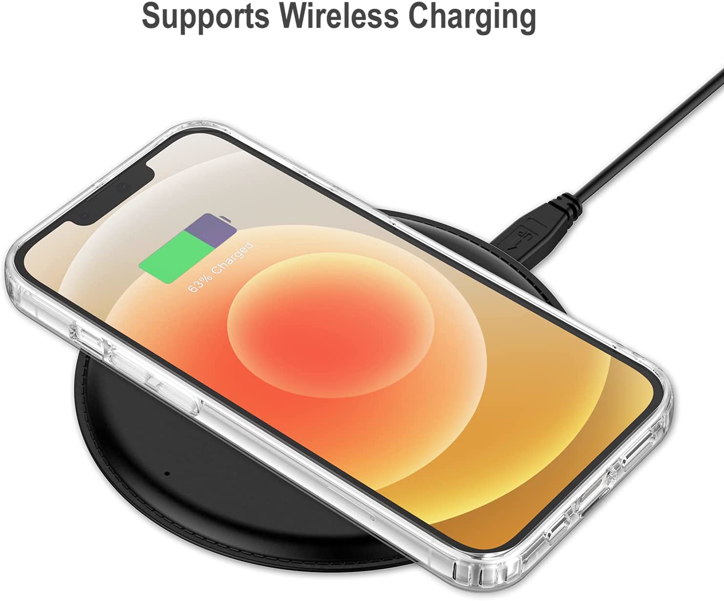 Funda protectora rígida delgada delgada de goma dura trasera transparente de poliuretano termoplástico para Google Pixel 6/6 Pro - Imagen 21 de 24