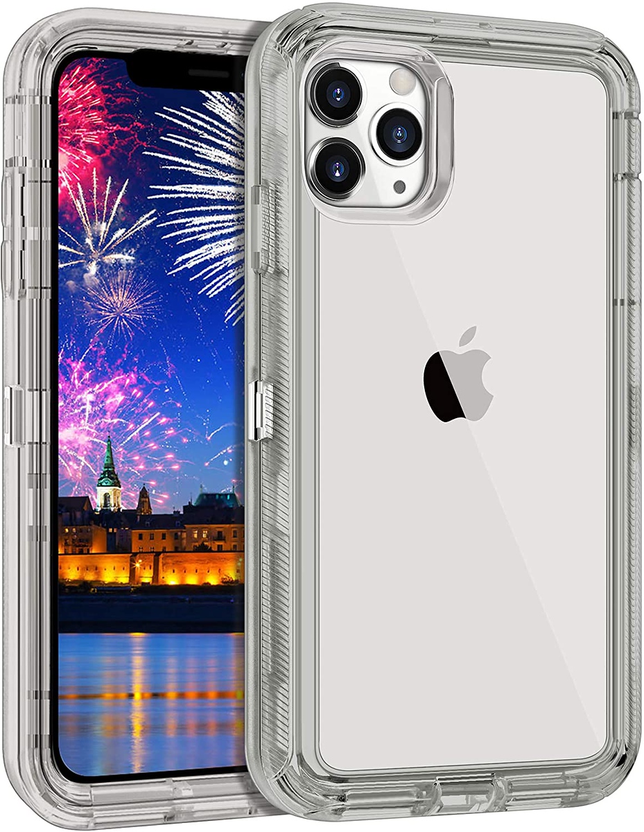 For Apple iPhone 13 Pro Max Clear Heavy Duty Full Body Shock Hybrid Case Cover - Picture 24 of 40