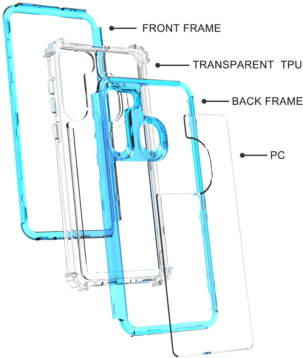 For Apple iPhone 13 Pro Max Clear Heavy Duty Full Body Shock Hybrid Case Cover - Picture 28 of 40