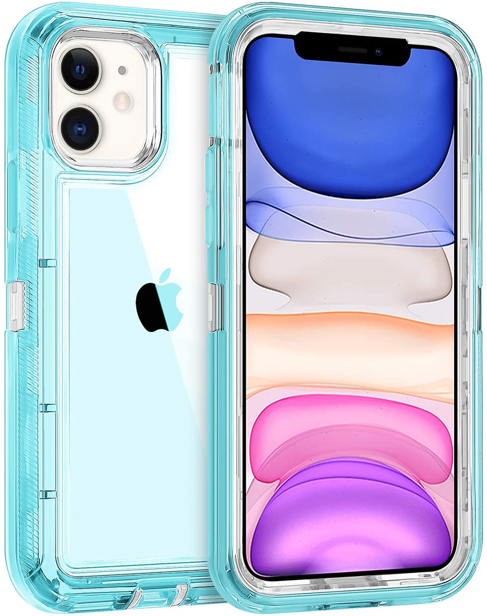 For Apple iPhone 13 Pro Max Clear Heavy Duty Full Body Shock Hybrid Case Cover - Picture 32 of 40