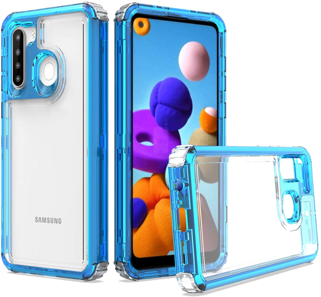 For Apple iPhone 13 Pro Max Clear Heavy Duty Full Body Shock Hybrid Case Cover - Picture 26 of 40