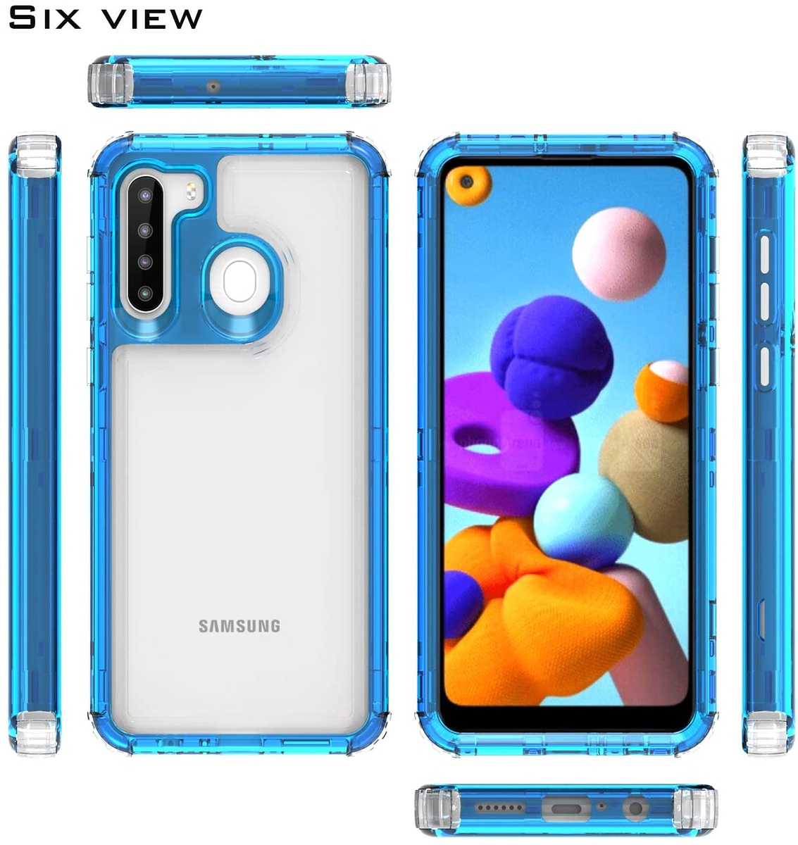 For Apple iPhone 13 Pro Max Clear Heavy Duty Full Body Shock Hybrid Case Cover - Picture 27 of 40