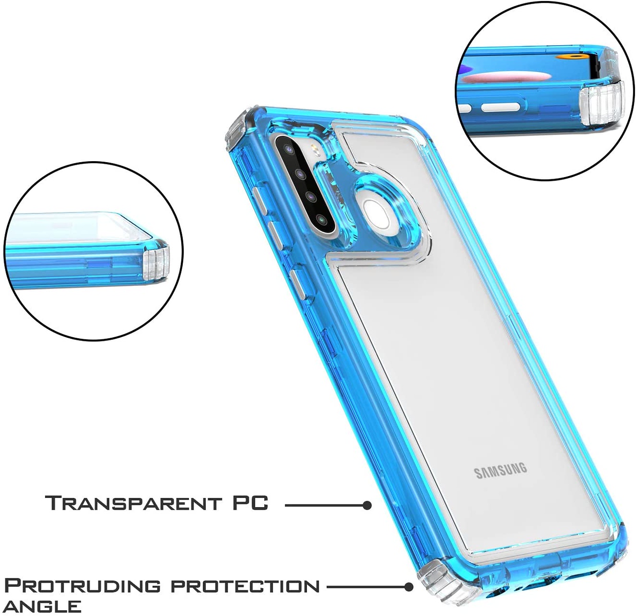 For Apple iPhone 13 Pro Max Clear Heavy Duty Full Body Shock Hybrid Case Cover - Picture 29 of 40