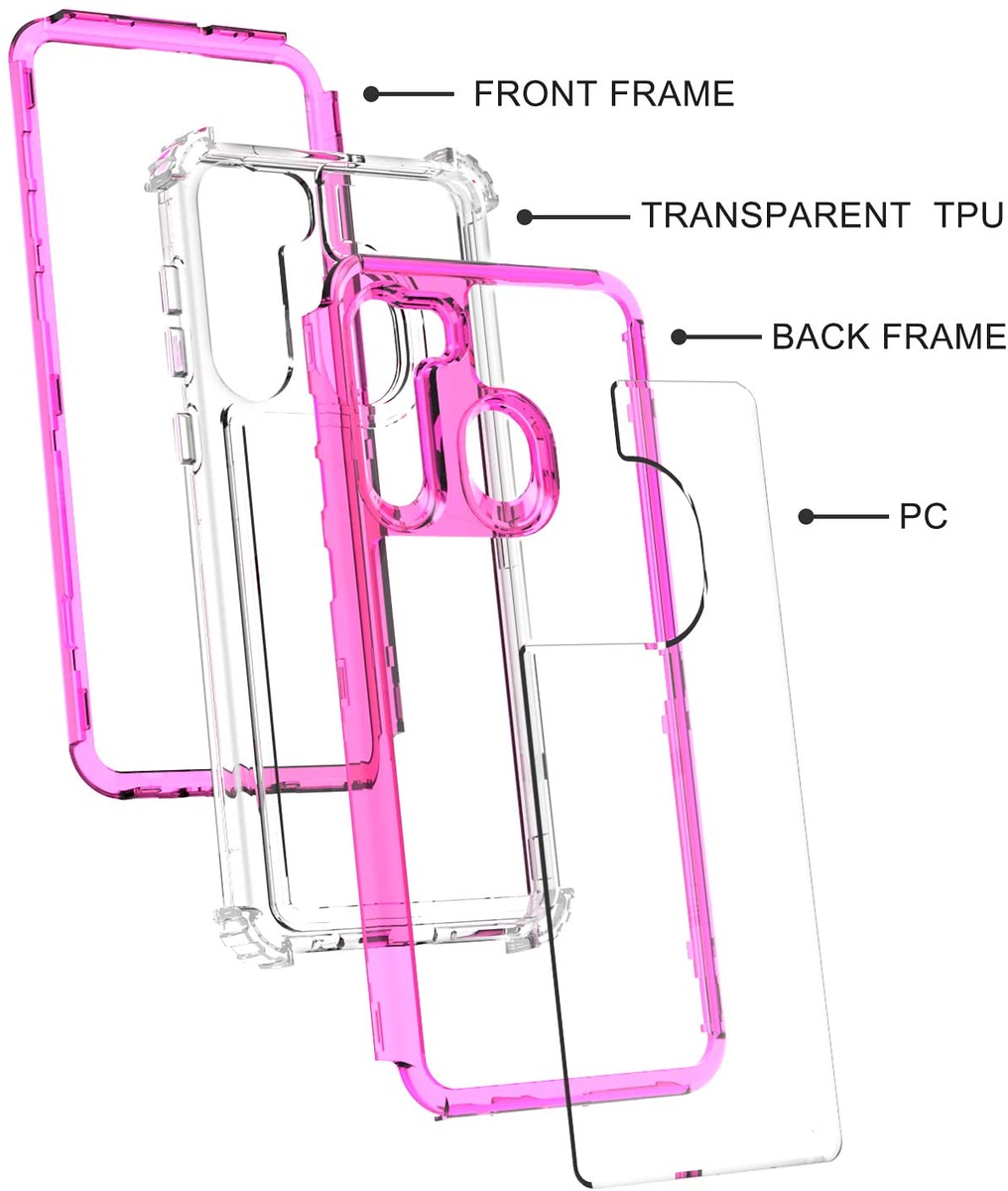 For Apple iPhone 13 Pro Max Clear Heavy Duty Full Body Shock Hybrid Case Cover - Picture 36 of 40