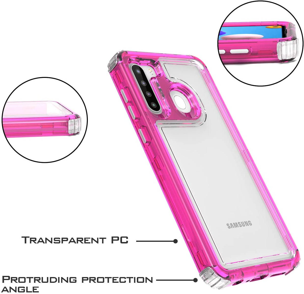 For Apple iPhone 13 Pro Max Clear Heavy Duty Full Body Shock Hybrid Case Cover - Picture 37 of 40