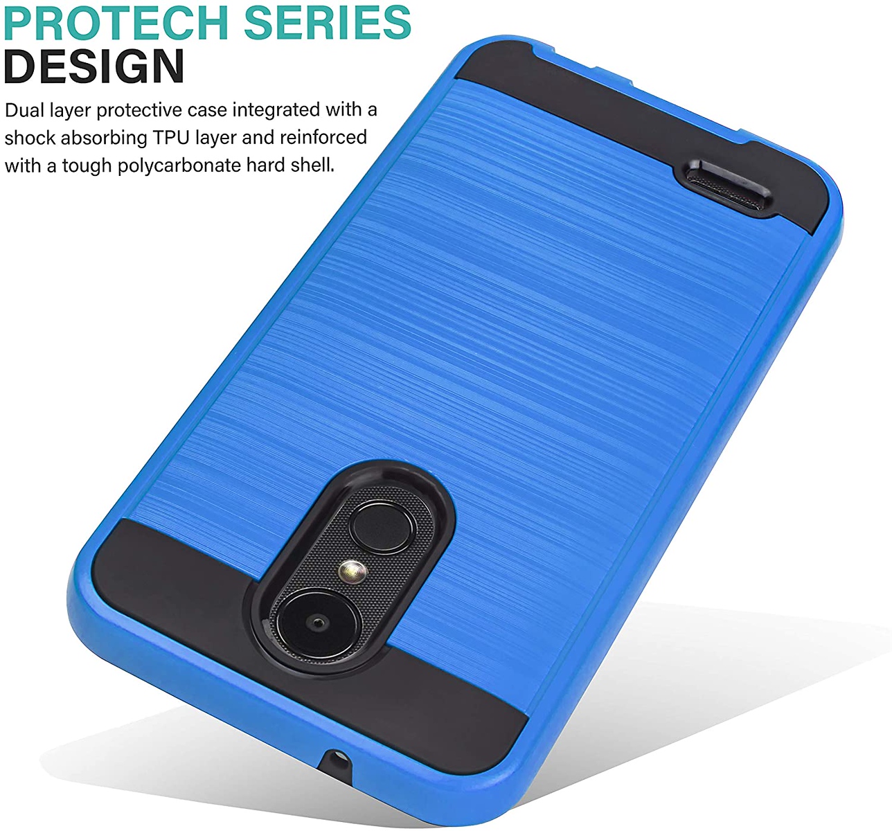 For Apple iPhone 13 /Pro /Mini Rugged Brushed Texture Hybrid 2in1 TPU Case Cover - Picture 21 of 57