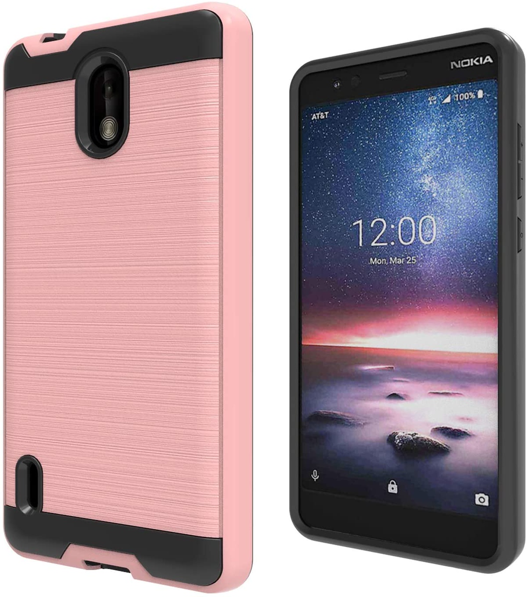 For Apple iPhone 13 /Pro /Mini Rugged Brushed Texture Hybrid 2in1 TPU Case Cover - Picture 54 of 57