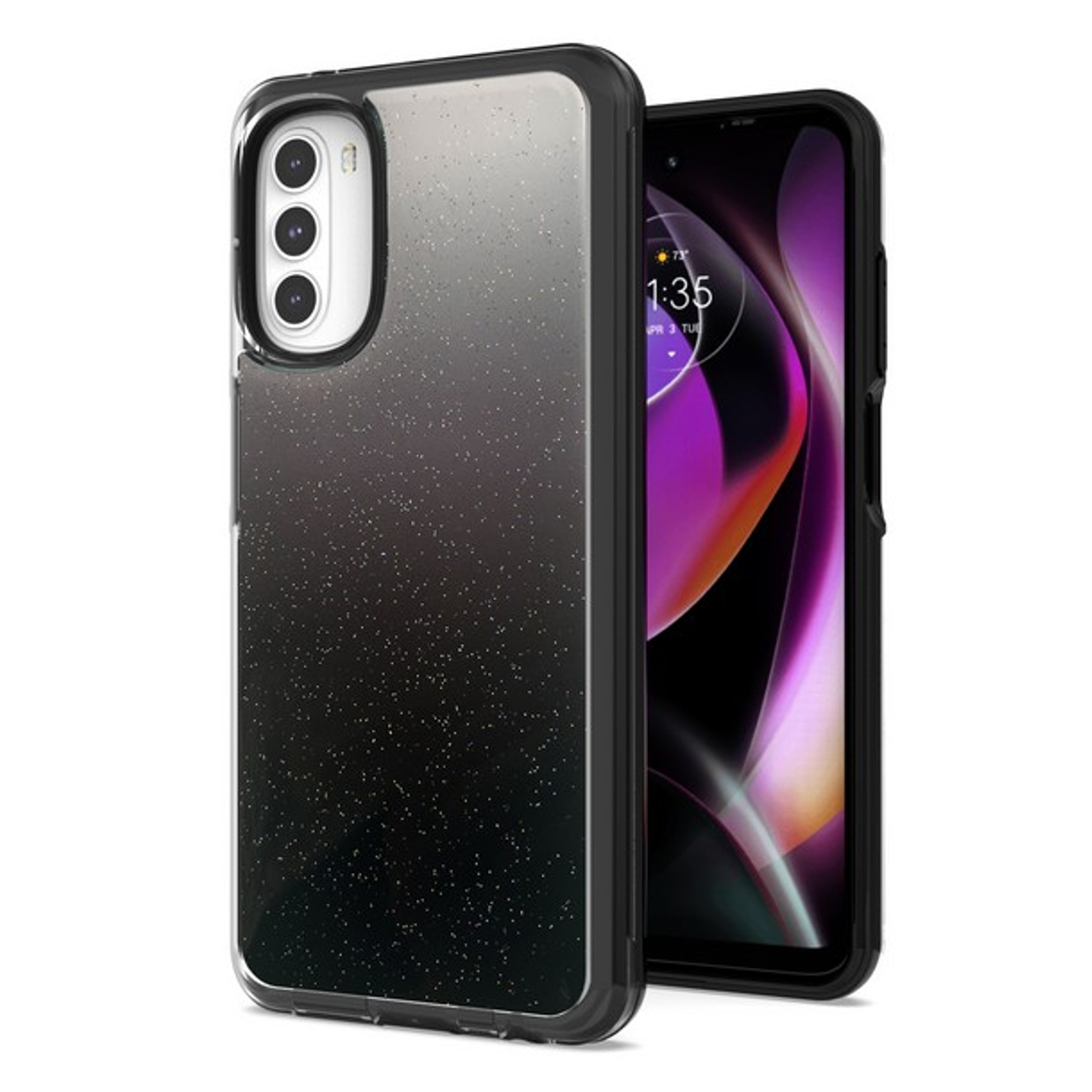 For Apple iPhone 14 /Plus Pro Max Gradient Glitter Hybrid TPU Hard PC Case Cover - Picture 13 of 49