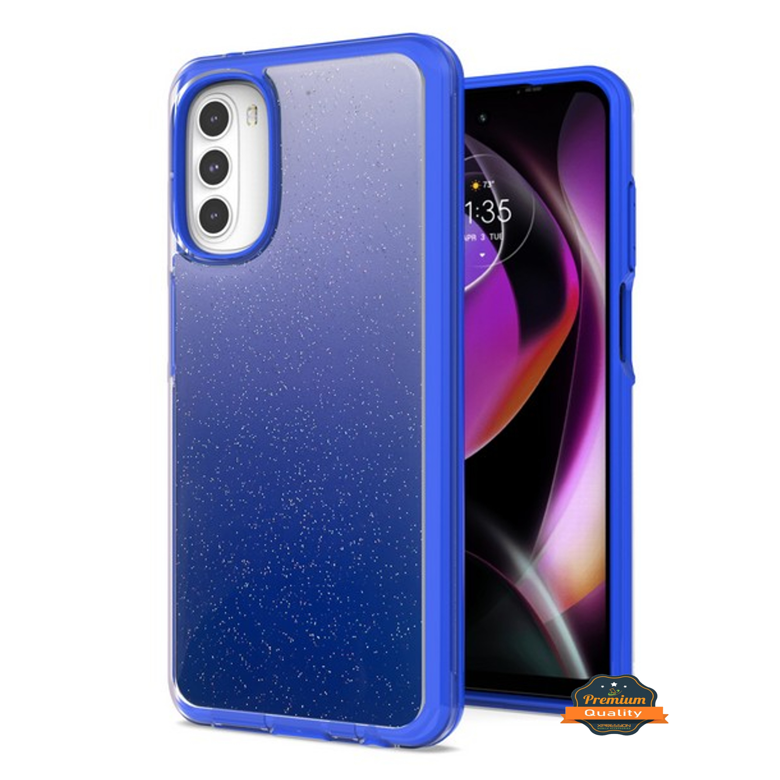 For Apple iPhone 14 /Plus Pro Max Gradient Glitter Hybrid TPU Hard PC Case Cover - Picture 20 of 49