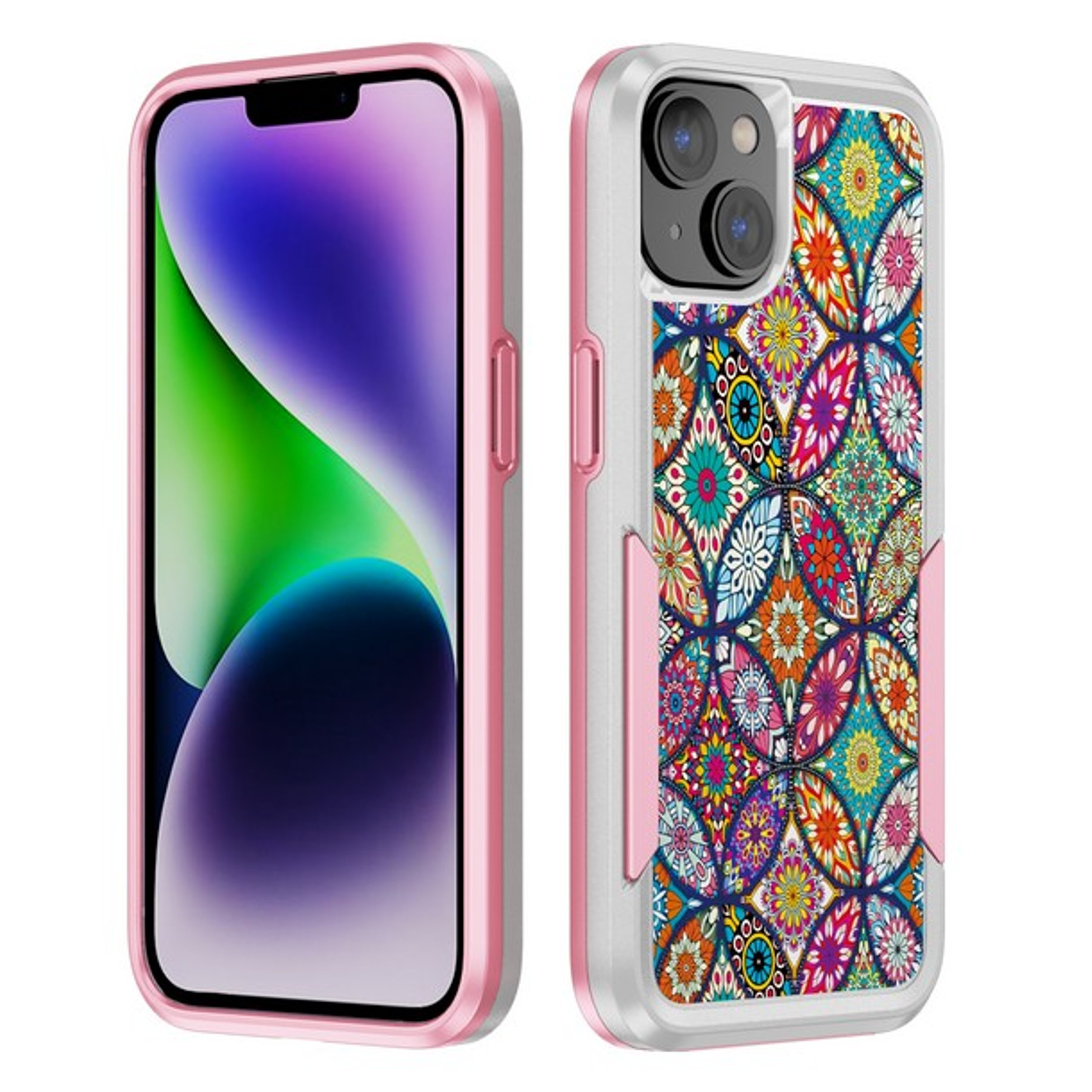 For Apple iPhone 14 /Plus Pro Max Design Hybrid Rugged Dual