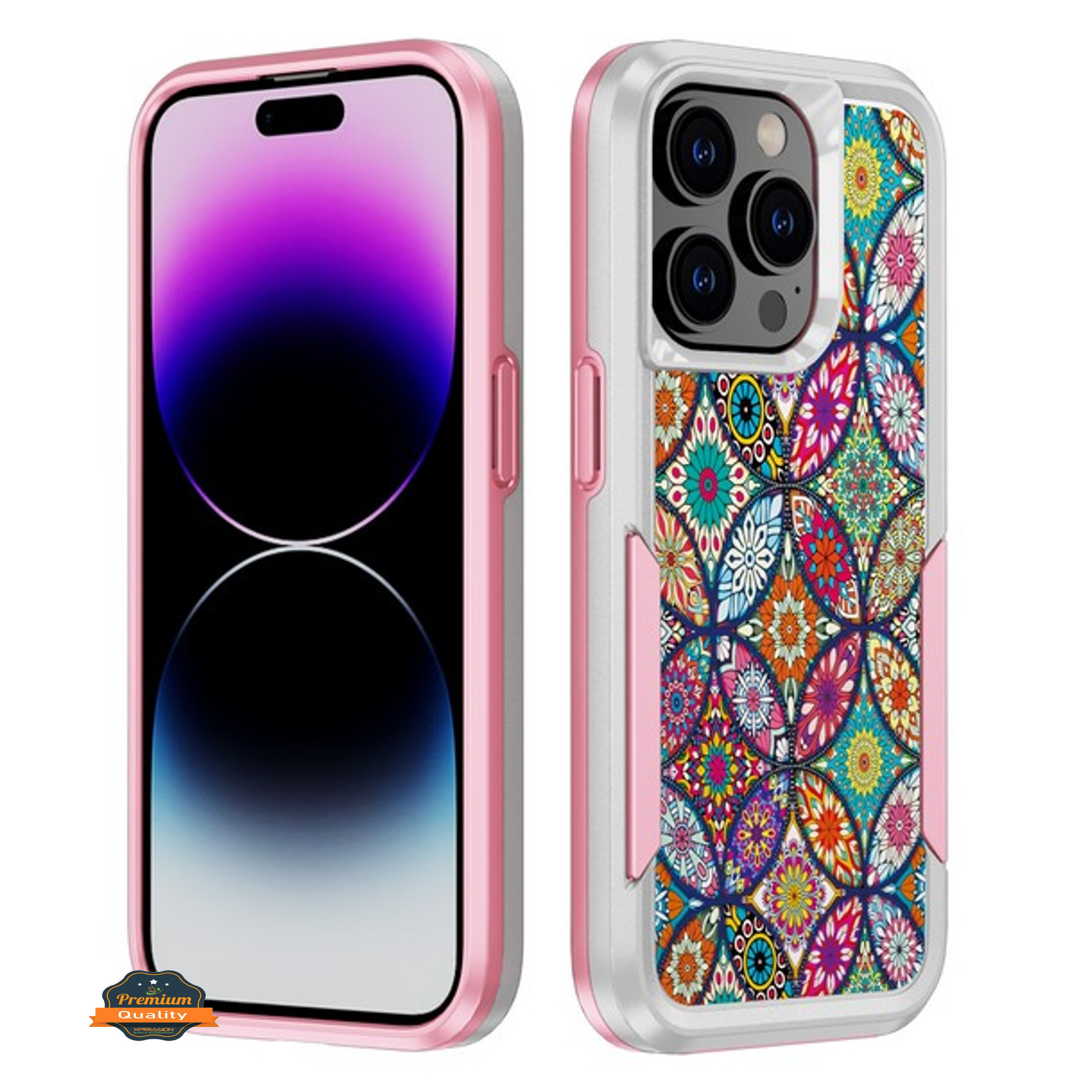 For Apple iPhone 14 /Plus Pro Max Design Hybrid Rugged Dual