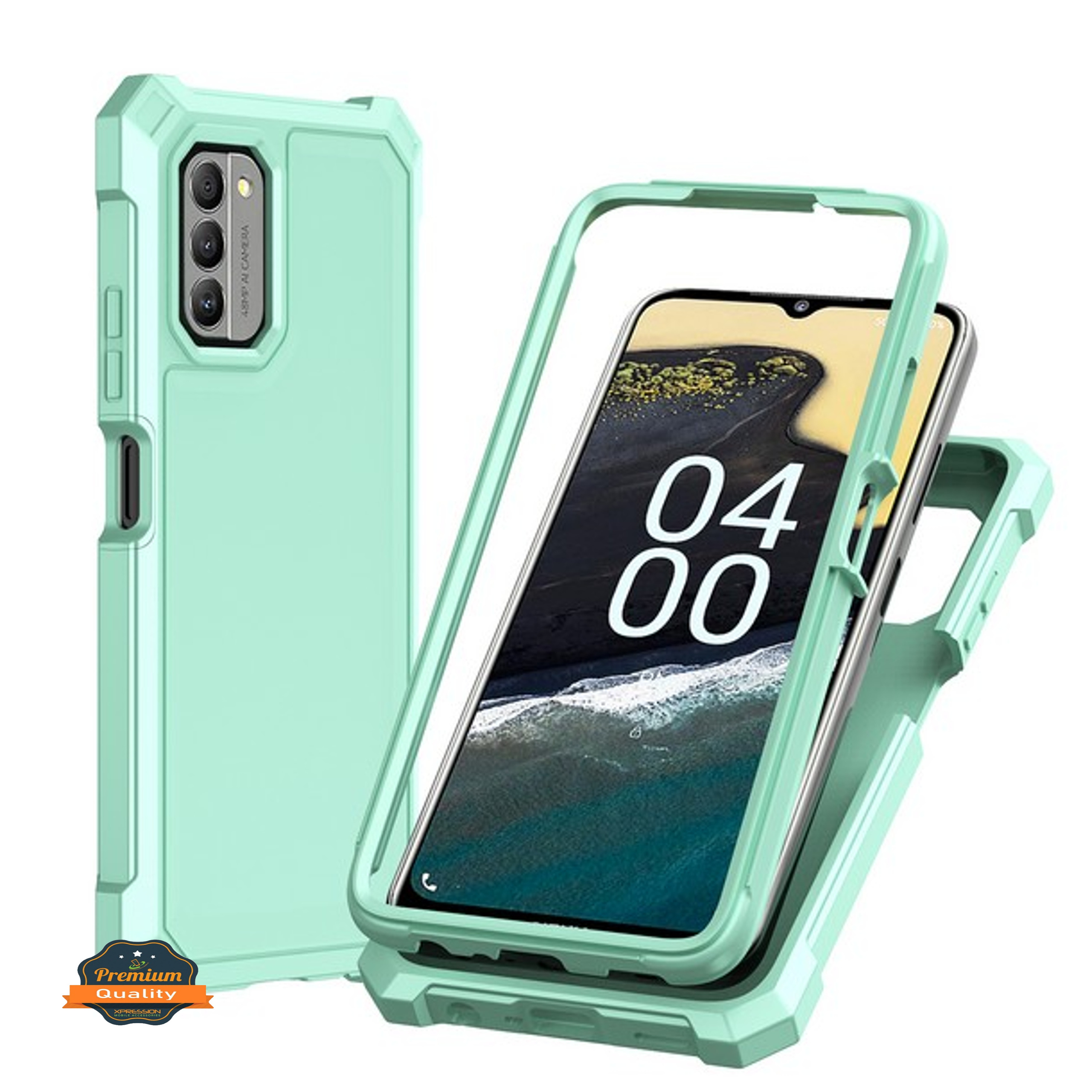 Für T-Mobile Revvl 6 Pro /6 5G Hybrid 2in1 Front Rahmen Cover Stoßfest TPU Case - Bild 25 von 96