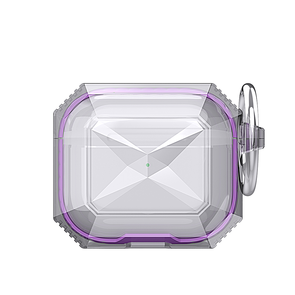 Funda protectora con llavero a prueba de golpes con armadura híbrida ultra transparente para Apple AirPods 3 2021 - Imagen 30 de 36