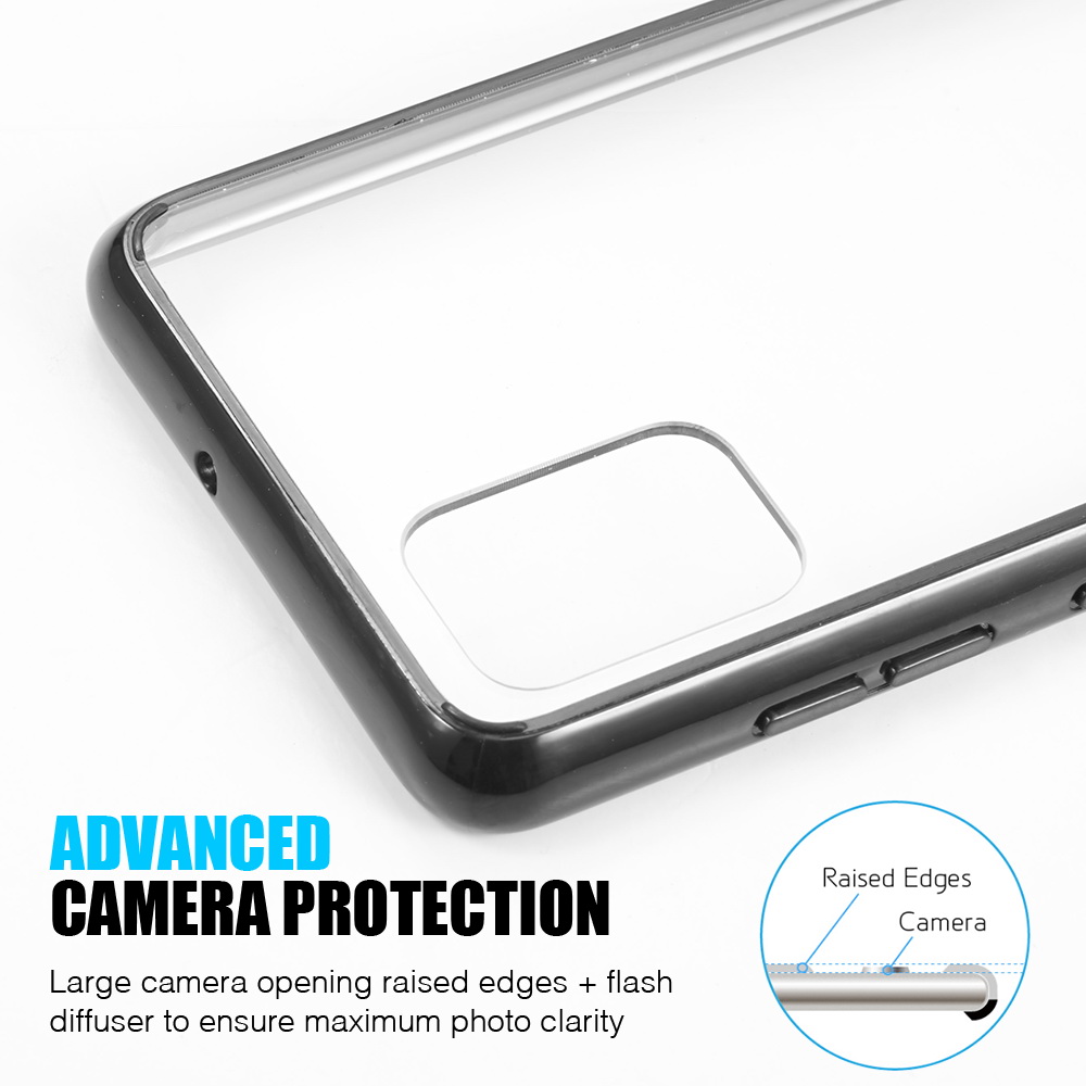 For Samsung Galaxy A13 5G Hybrid Clear Acrylic Back Hard TPU Bumper Case Cover - Picture 19 of 22