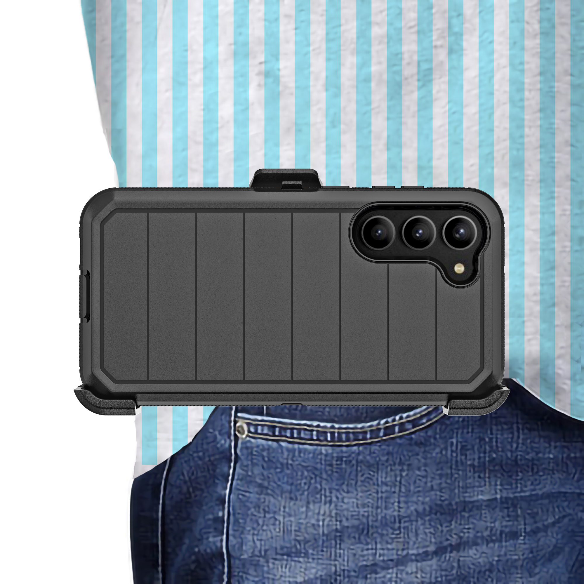 For Samsung Galaxy S23 /Plus /Ultra Heavy Duty 2in1 Hybrid Holster Case Cover - Picture 19 of 36