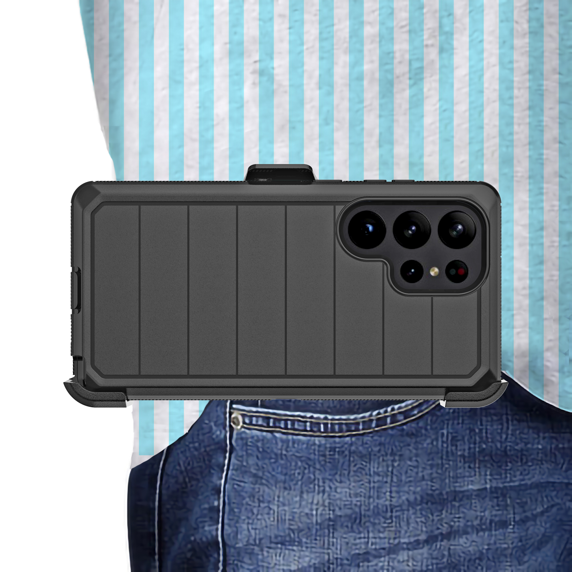 For Samsung Galaxy S23 /Plus /Ultra Heavy Duty 2in1 Hybrid Holster Case Cover - Picture 36 of 36