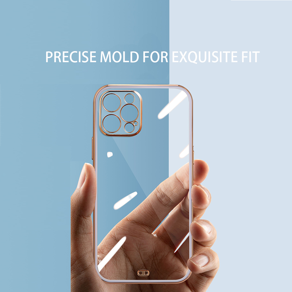 For Apple iPhone 13 /Pro Max Hybrid PC Plating Shockproof Slim Frame Case Cover - Picture 12 of 57