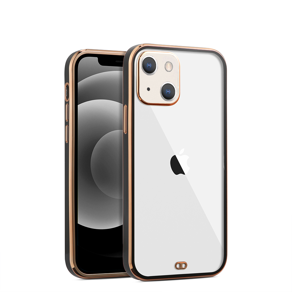 For Apple iPhone 13 /Pro Max Hybrid PC Plating Shockproof Slim Frame Case Cover - Picture 11 of 57