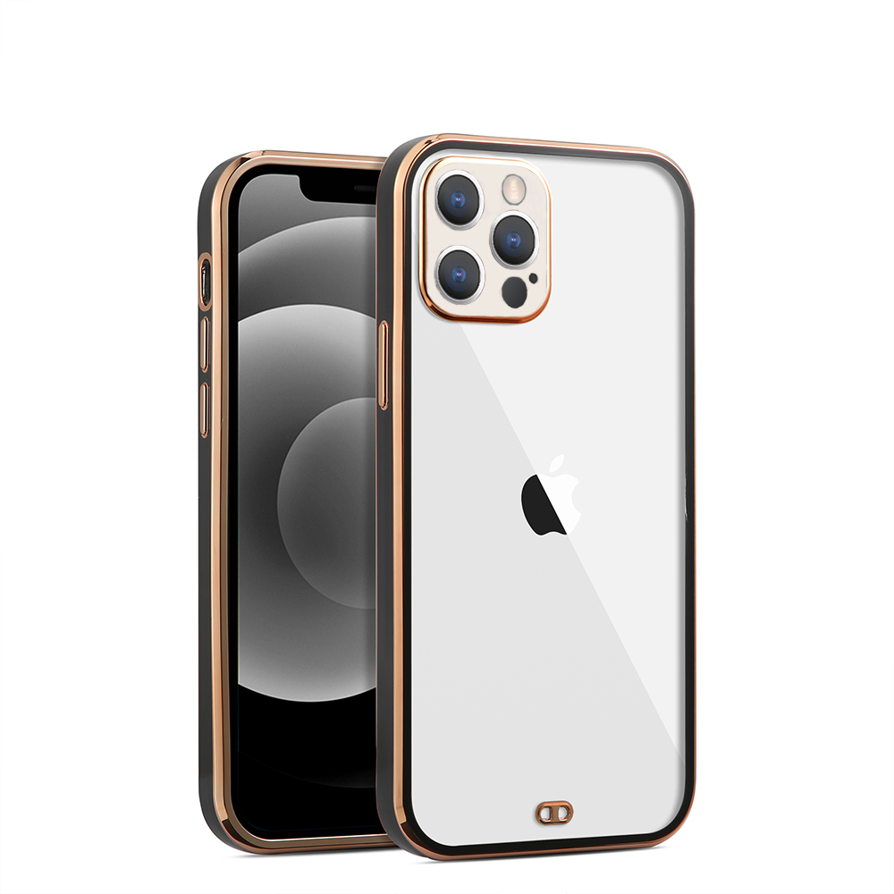 For Apple iPhone 13 /Pro Max Hybrid PC Plating Shockproof Slim Frame Case Cover - Picture 10 of 57