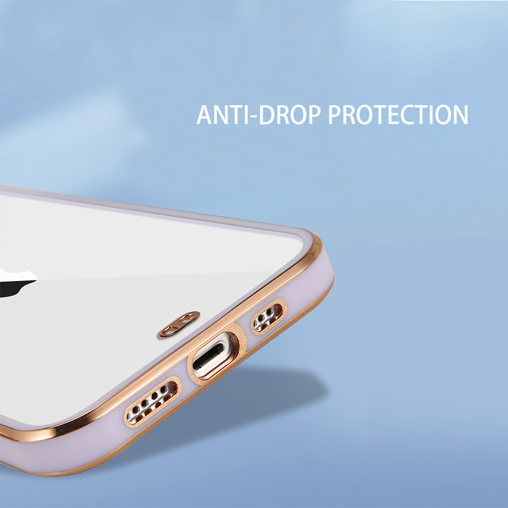 For Apple iPhone 13 /Pro Max Hybrid PC Plating Shockproof Slim Frame Case Cover - Picture 14 of 57