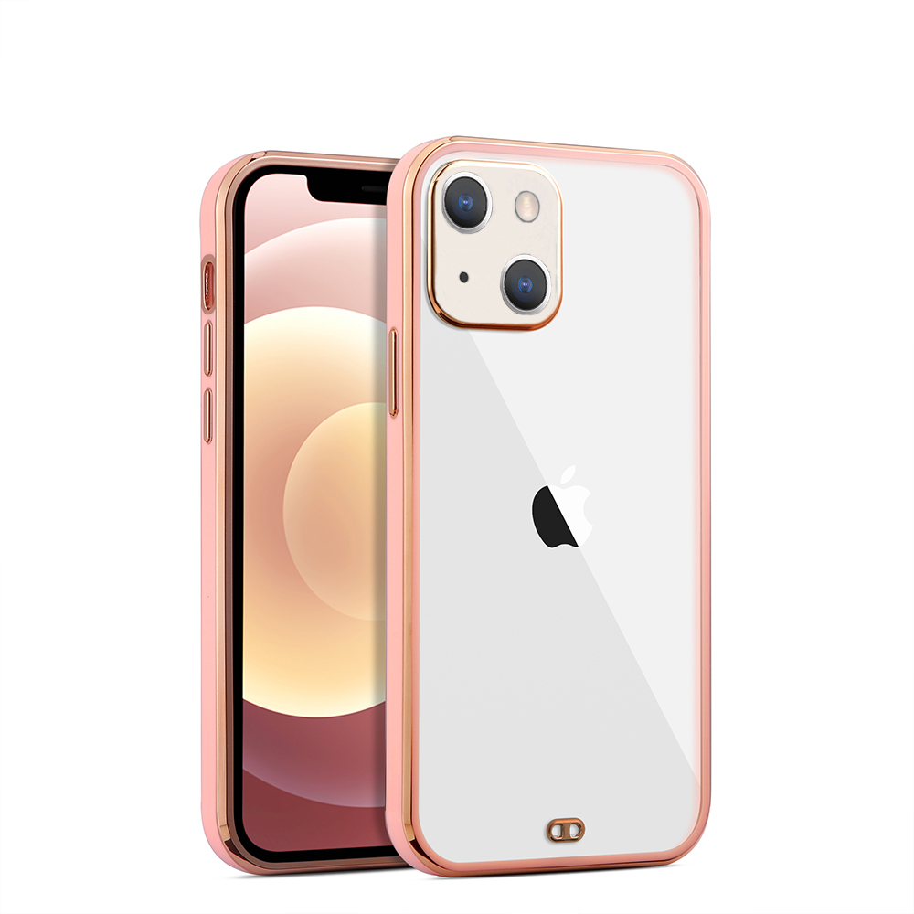 For Apple iPhone 13 /Pro Max Hybrid PC Plating Shockproof Slim Frame Case Cover - Picture 27 of 57