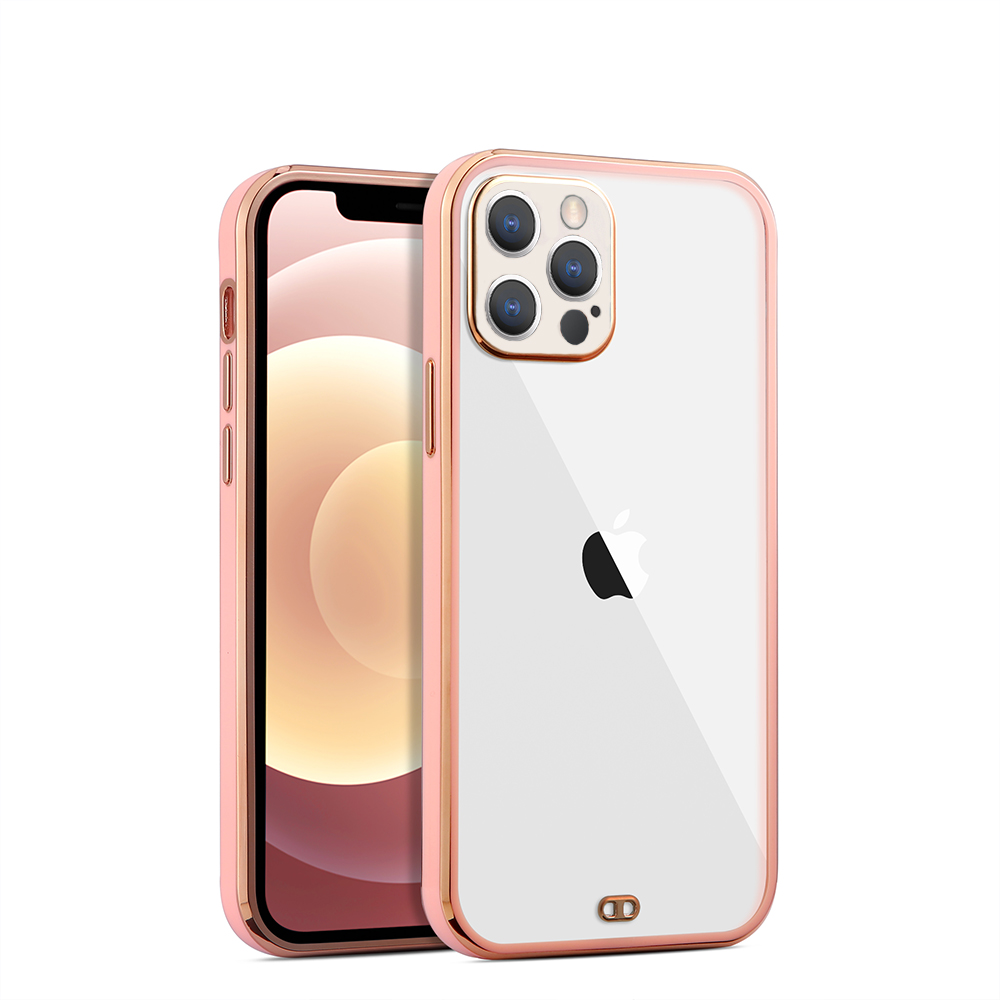 For Apple iPhone 13 /Pro Max Hybrid PC Plating Shockproof Slim Frame Case Cover - Picture 26 of 57