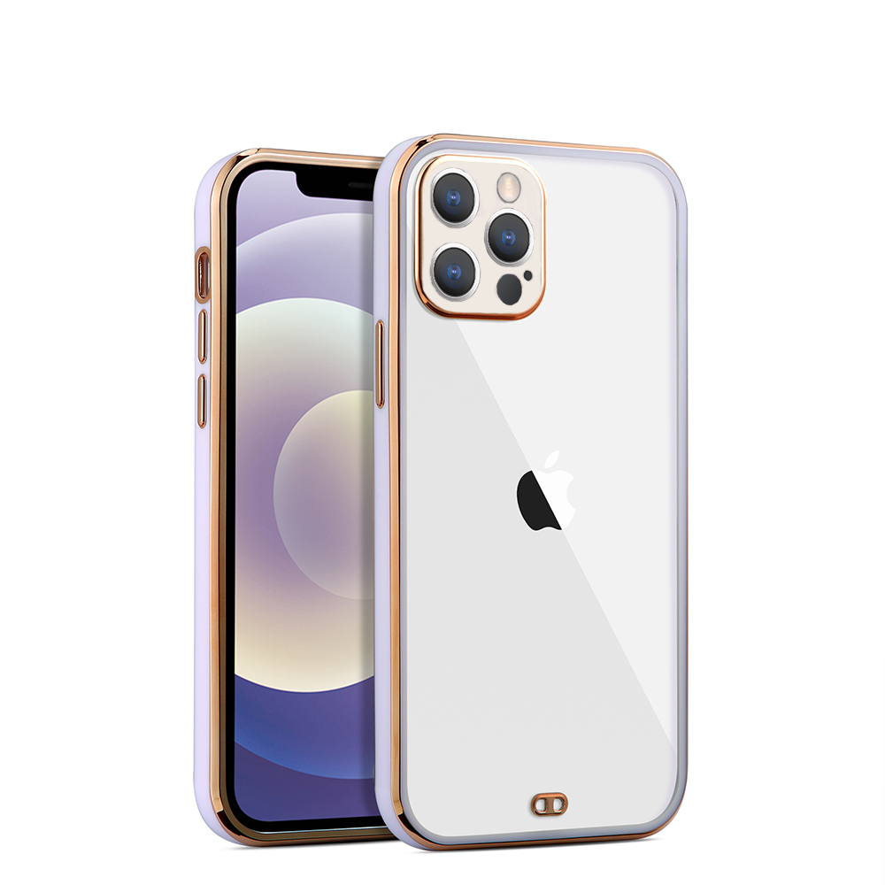 For Apple iPhone 13 /Pro Max Hybrid PC Plating Shockproof Slim Frame Case Cover - Picture 34 of 57