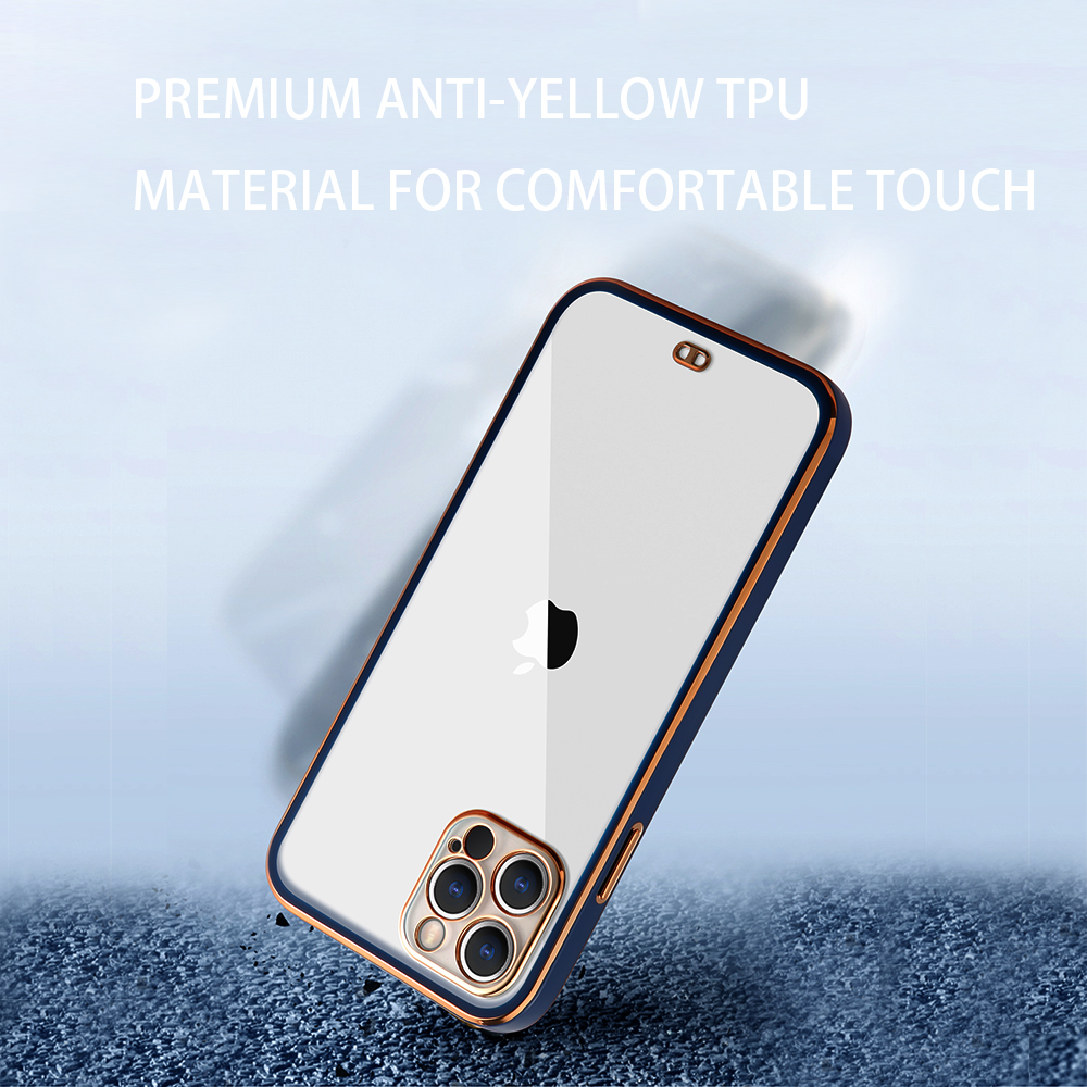 For Apple iPhone 13 /Pro Max Hybrid PC Plating Shockproof Slim Frame Case Cover - Picture 37 of 57