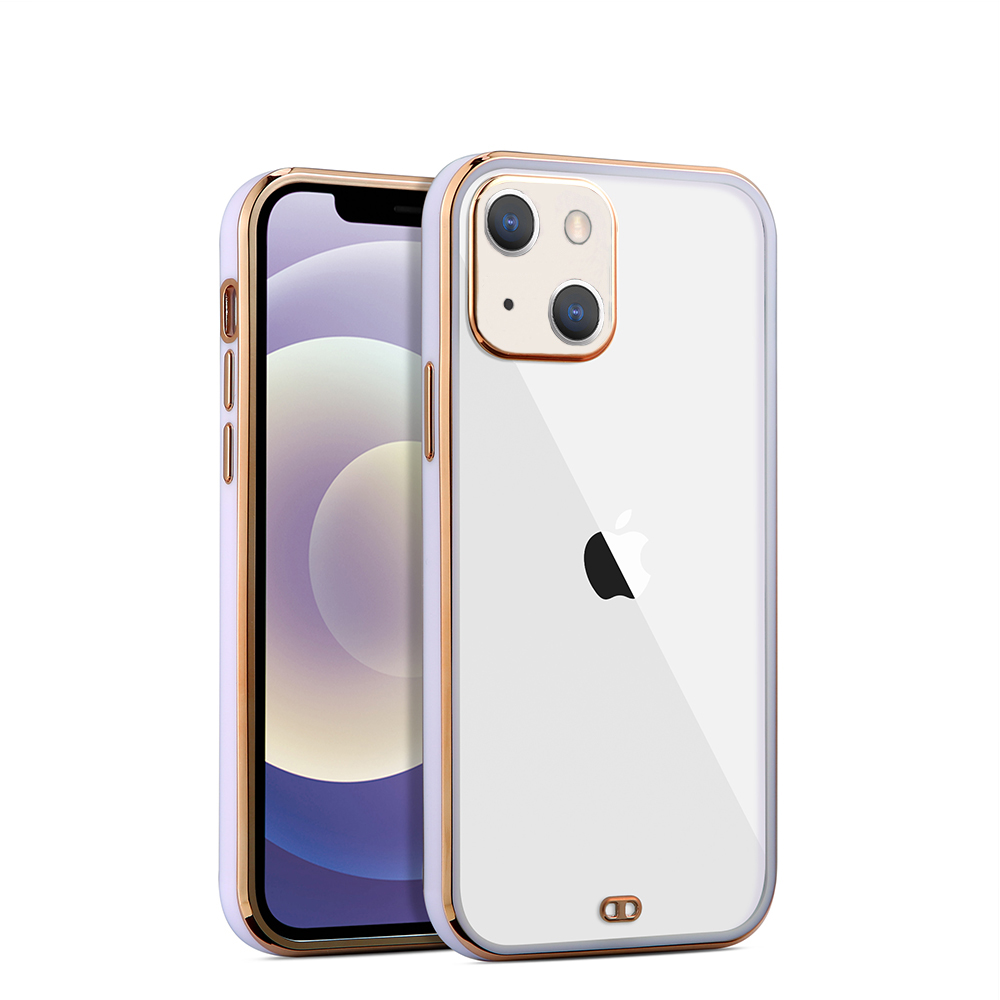 For Apple iPhone 13 /Pro Max Hybrid PC Plating Shockproof Slim Frame Case Cover - Picture 35 of 57