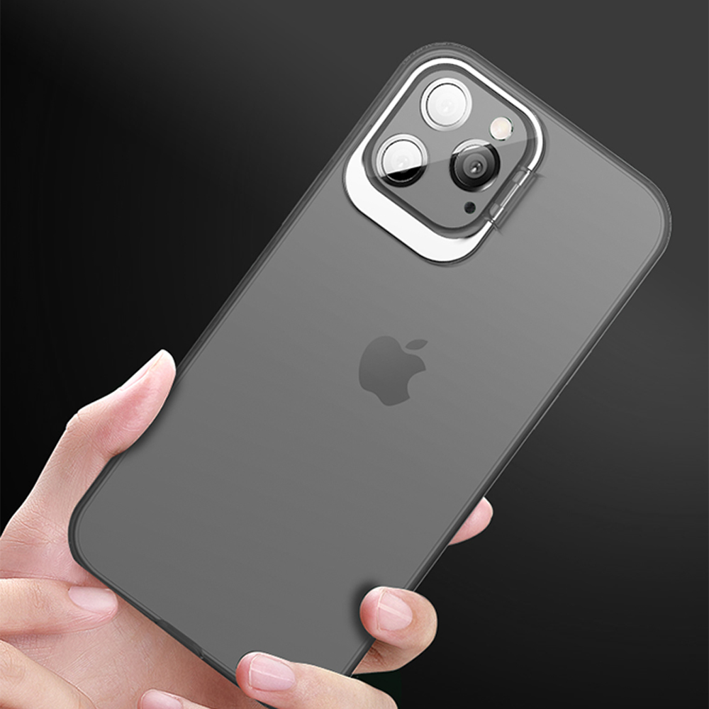 For Apple iPhone 13 /Pro Max Mini Hybrid Invisible Metal Stand Matte Case Cover - Picture 19 of 33