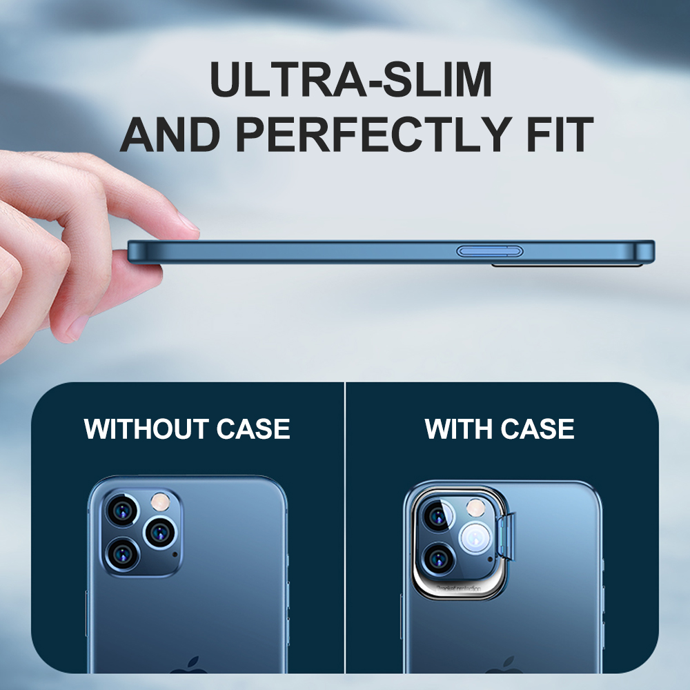 For Apple iPhone 13 /Pro Max Mini Hybrid Invisible Metal Stand Matte Case Cover - Picture 30 of 33