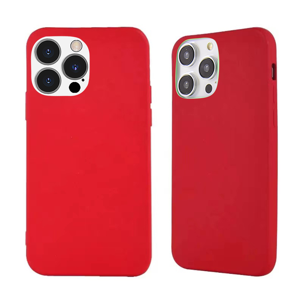 For Apple iPhone 14 /Plus Pro Max Liquid Silicone Hybrid Gel