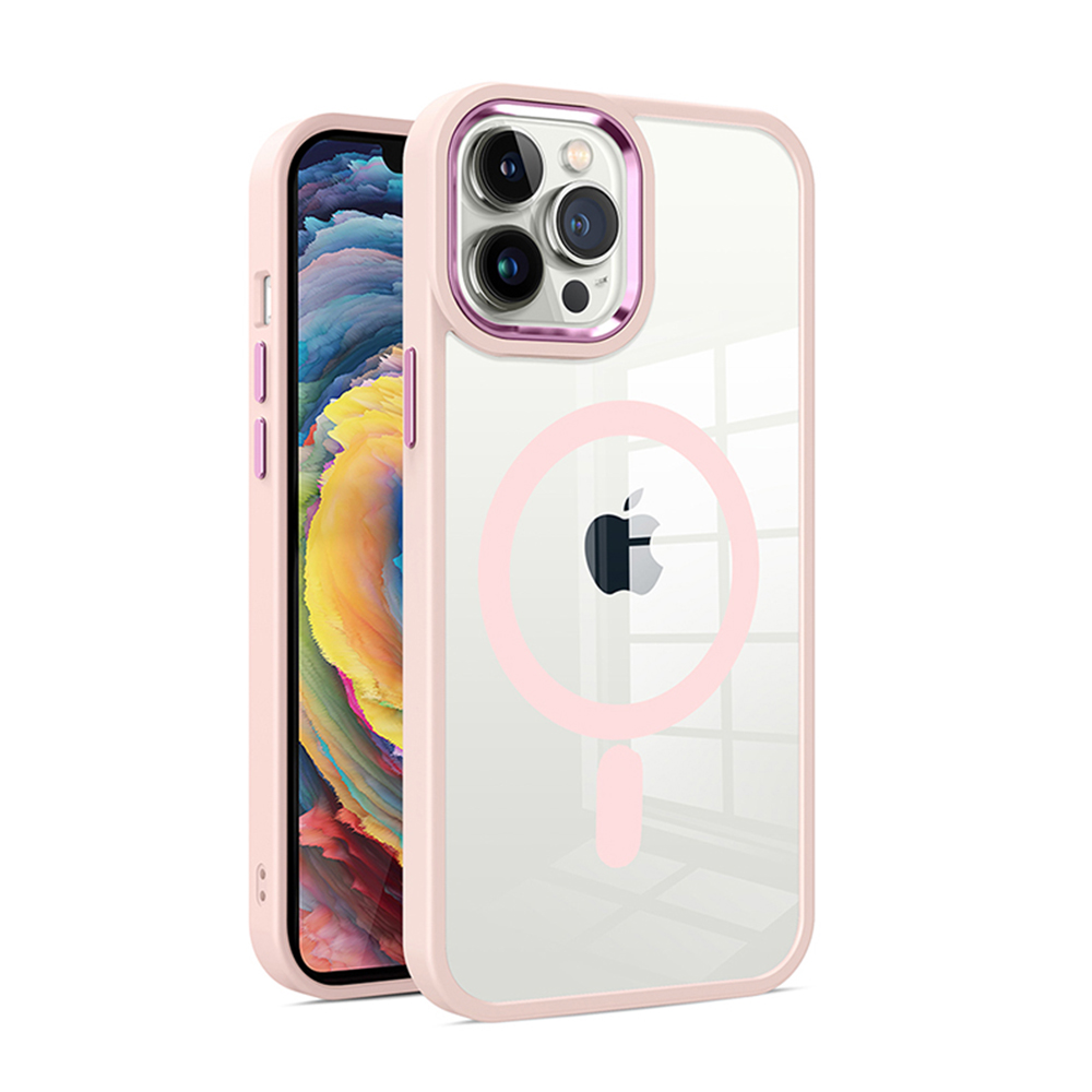 For iPhone 14 /Plus Pro Max Clear Magnet Case Compatible w/ MagSafe Hybrid Cover - Picture 18 of 40