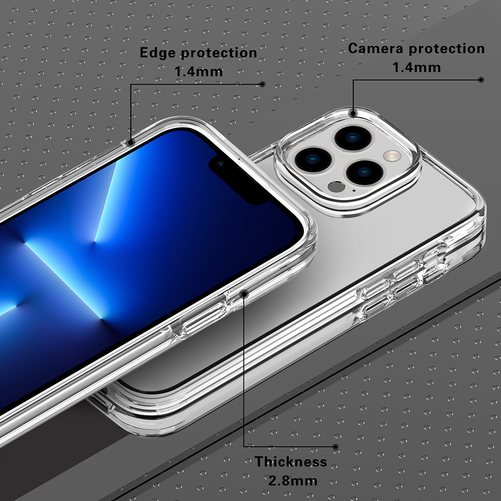 Für iPhone 14 / Plus Pro Max Clear Hybrid Hard Kompatibel mit MagSafe Case Hülle - Bild 40 von 43