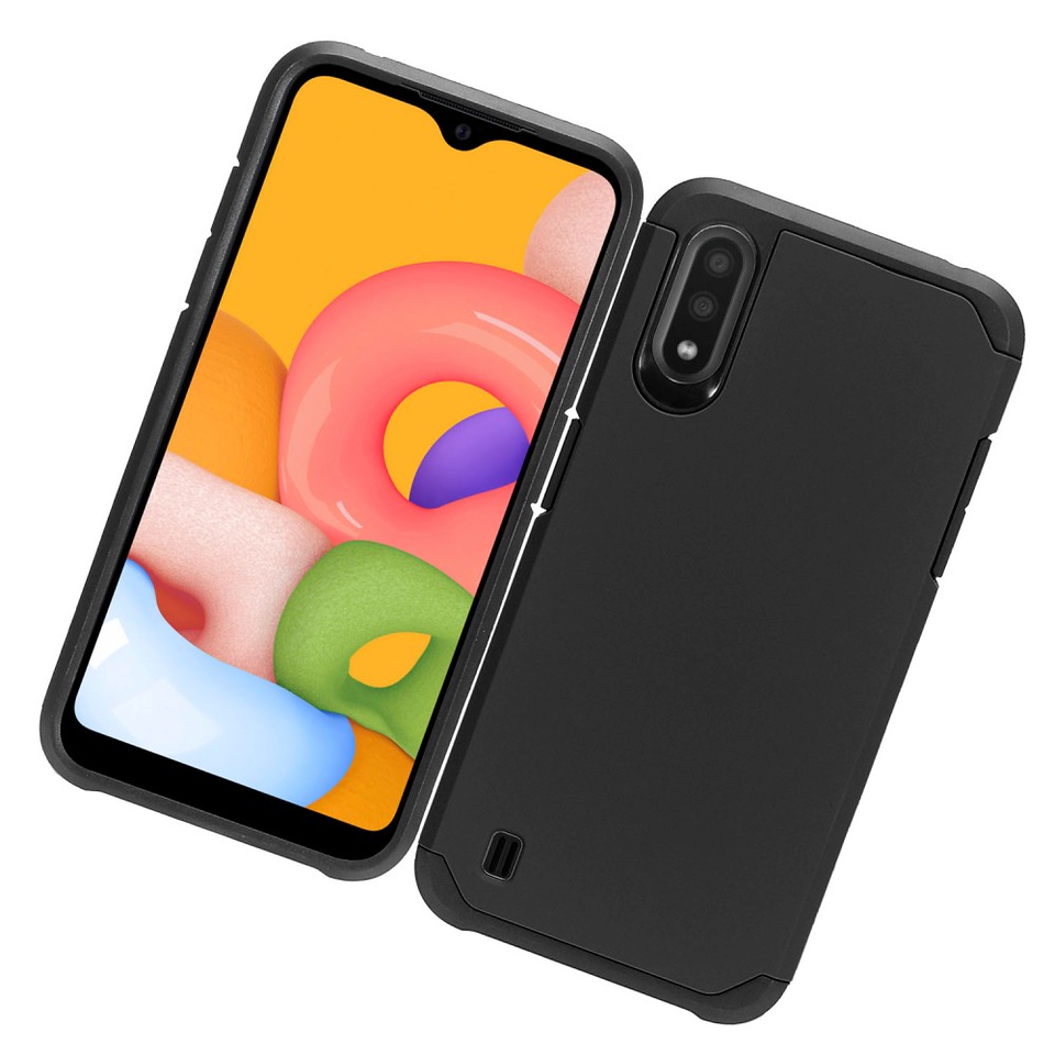 For Samsung Galaxy A52 5G Armor 2 in 1 Case Rubberized Shockproof Hybrid Cover - Picture 13 of 50