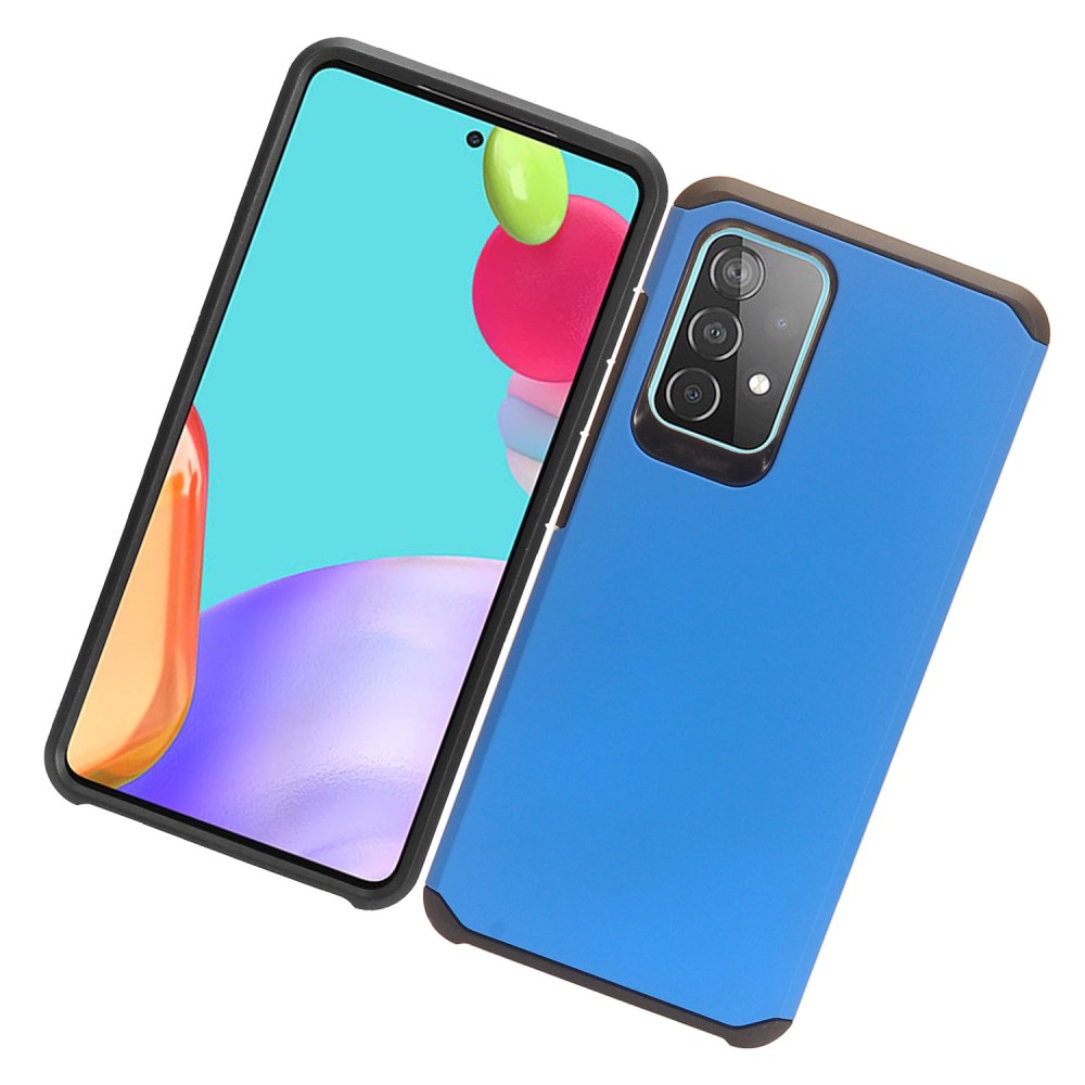 For Samsung Galaxy A52 5G Armor 2 in 1 Case Rubberized Shockproof Hybrid Cover - Picture 16 of 50